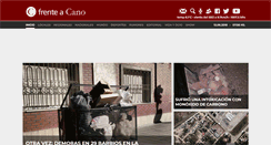 Desktop Screenshot of frenteacano.com.ar